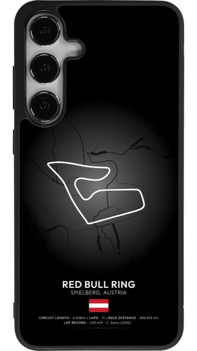 Samsung Galaxy S24+ Case Hülle - Silikon schwarz F1 Track 2025 Austria