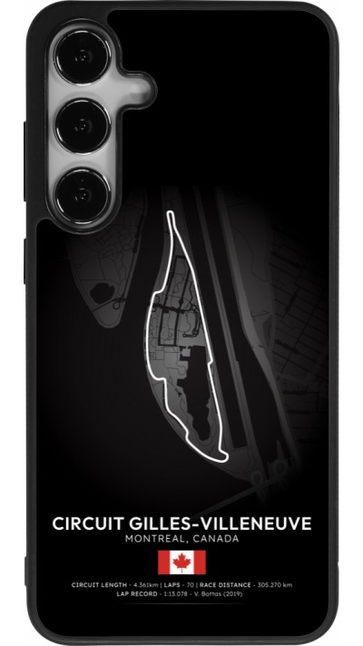 Samsung Galaxy S24+ Case Hülle - Silikon schwarz F1 Track 2025 Canada