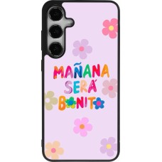 Coque Samsung Galaxy S24+ - Silicone rigide noir Karol G Manana sera bonito