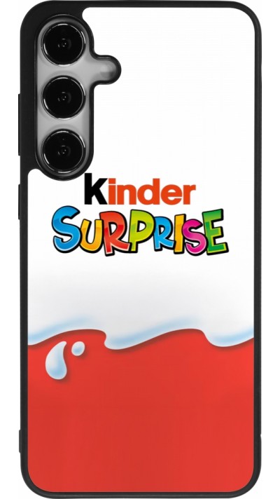 Samsung Galaxy S24+ Case Hülle - Silikon schwarz Kinder Surprise Samsung Galaxy S24+ Case Hülle - Silikon schwarz Kinder Surprise