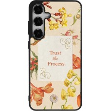 Coque Samsung Galaxy S24+ - Silicone rigide noir Trust the process Spring 2026