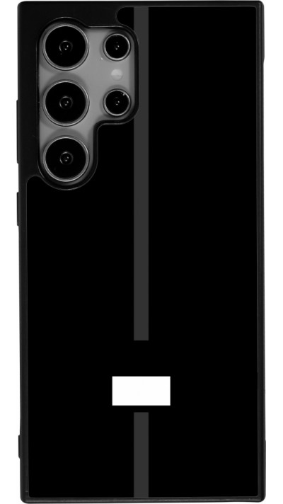 Coque Samsung Galaxy S24 Ultra - Silicone rigide noir Canton FR noir