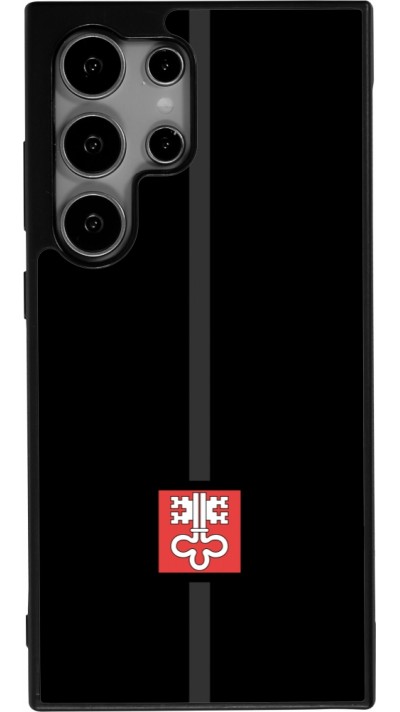 Coque Samsung Galaxy S24 Ultra - Silicone rigide noir Canton NW noir