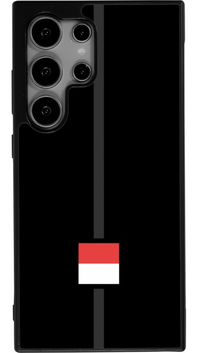 Coque Samsung Galaxy S24 Ultra - Silicone rigide noir Canton SO noir