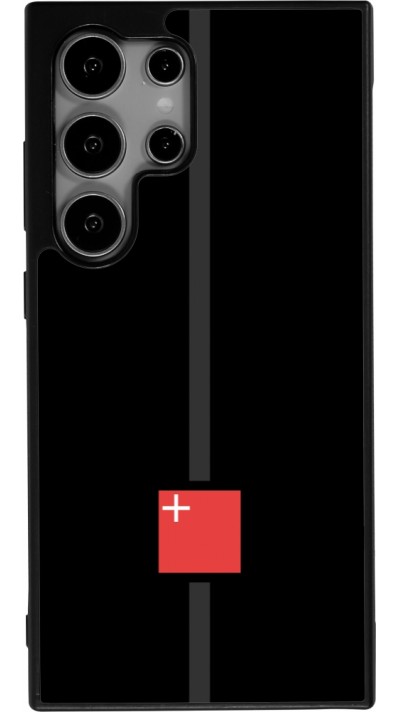 Coque Samsung Galaxy S24 Ultra - Silicone rigide noir Canton SZ noir