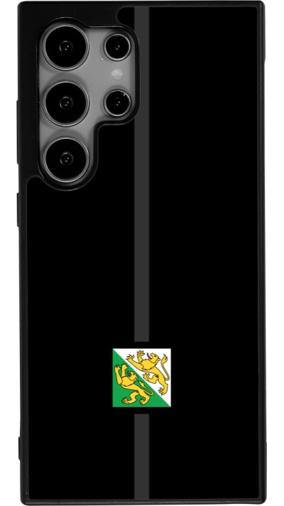Coque Samsung Galaxy S24 Ultra - Silicone rigide noir Canton TG noir