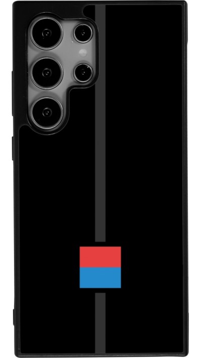 Coque Samsung Galaxy S24 Ultra - Silicone rigide noir Canton TI noir