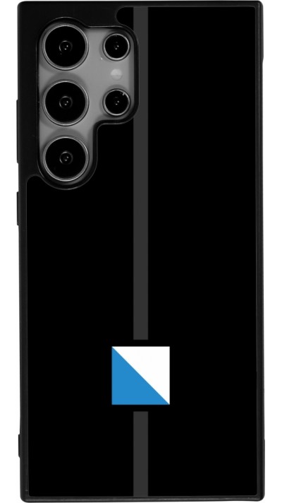 Coque Samsung Galaxy S24 Ultra - Silicone rigide noir Canton ZH noir