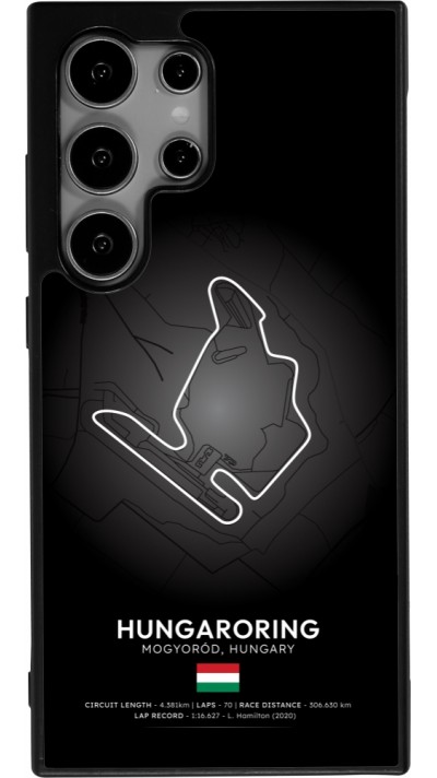 Samsung Galaxy S24 Ultra Case Hülle - Silikon schwarz F1 Track 2025 Hungary