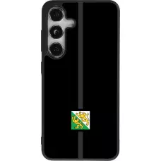 Coque Samsung Galaxy S25 - Silicone rigide noir Canton TG noir