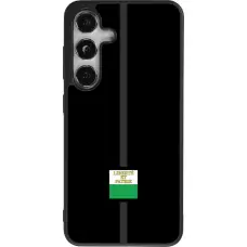 Coque Samsung Galaxy S25 - Silicone rigide noir Canton VD noir
