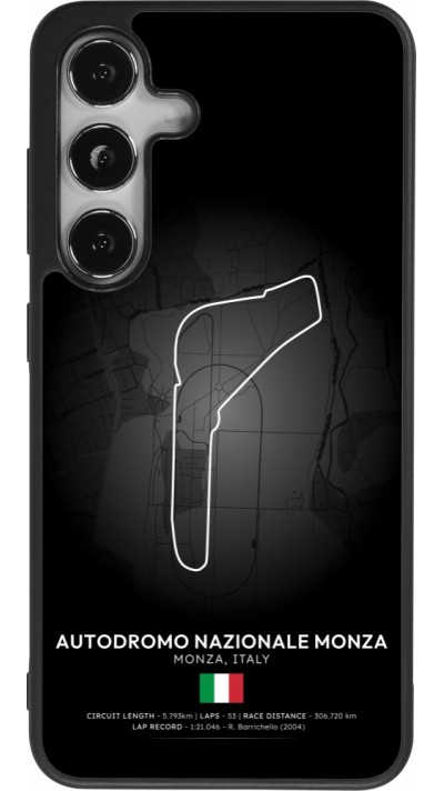 Samsung Galaxy S25 Case Hülle - Silikon schwarz F1 Track 2025 Italy