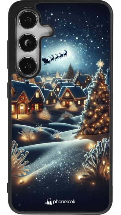 Samsung Galaxy S25 Case Hülle - Silikon schwarz Weihnachten 2023 Weihnachten steht vor der Tür