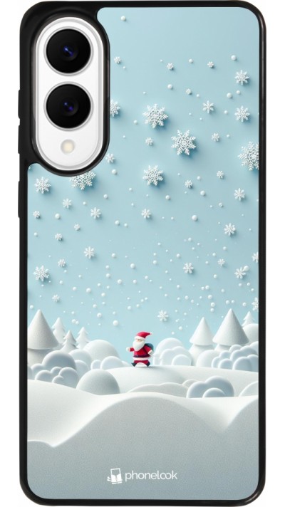 Samsung Galaxy S25 Edge Case Hülle - Silikon schwarz Weihnachten 2023 Kleiner Vater Schneeflocke Samsung Galaxy S25 Edge Case Hülle - Silikon schwarz Weihnachten 2023 Kleiner Vater Schneeflocke