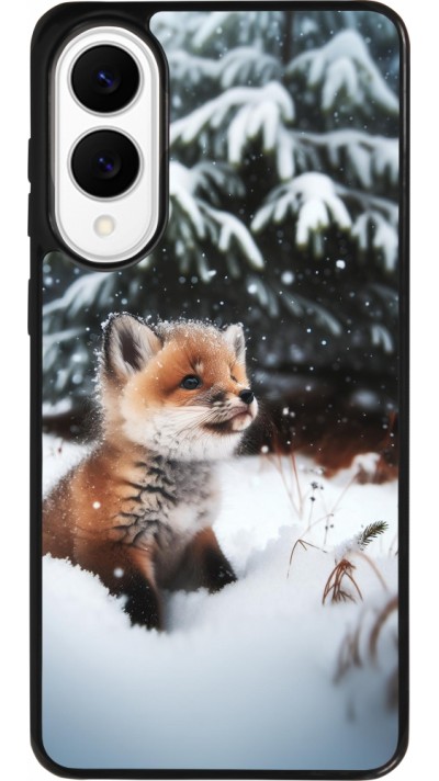 Samsung Galaxy S25 Edge Case Hülle - Silikon schwarz Weihnachten 2023 Fuechslein Tanne Samsung Galaxy S25 Edge Case Hülle - Silikon schwarz Weihnachten 2023 Fuechslein Tanne