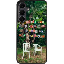 Coque Samsung Galaxy S25 FE - Silicone rigide noir Chairs DTMF