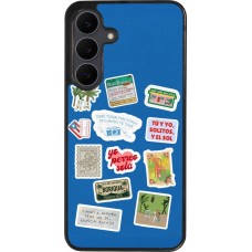 Samsung Galaxy S25 FE Case Hülle - Silikon schwarz Seals of the Dominican Republic DTMF