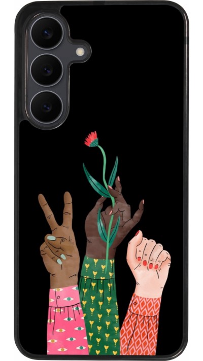 Coque Samsung Galaxy S25 FE - Silicone rigide noir Womens day 2026 2