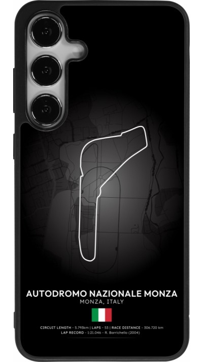 Samsung Galaxy S25+ Case Hülle - Silikon schwarz F1 Track 2025 Italy
