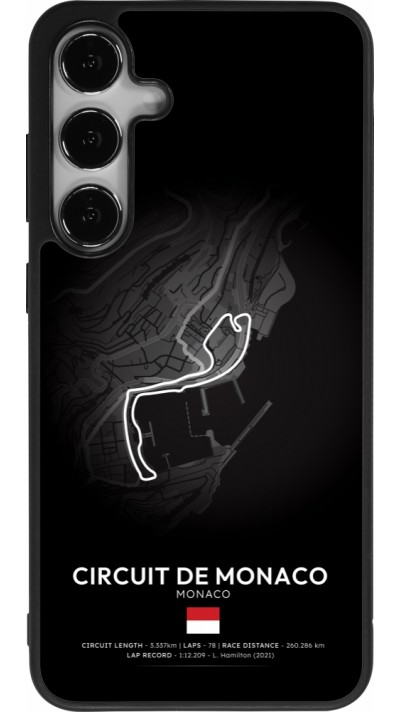 Samsung Galaxy S25+ Case Hülle - Silikon schwarz F1 Track 2025 Monaco