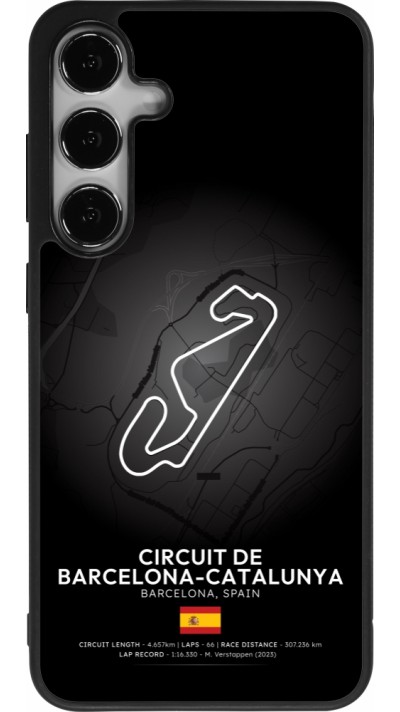 Samsung Galaxy S25+ Case Hülle - Silikon schwarz F1 Track 2025 Spain