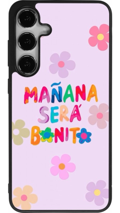 Coque Samsung Galaxy S25+ - Silicone rigide noir Karol G Manana sera bonito