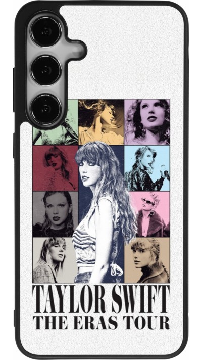 Coque Samsung Galaxy S25+ - Silicone rigide noir Taylor Swift The Eras Tour