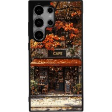 Samsung Galaxy S25 Ultra Case Hülle - Silikon schwarz Autumn 25 Coffee shop