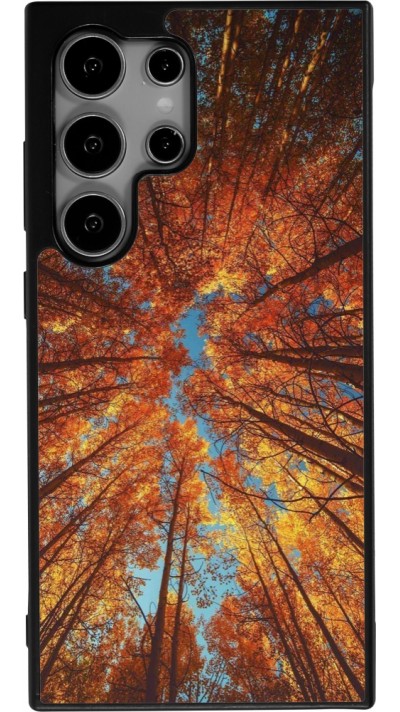 Coque Samsung Galaxy S25 Ultra - Silicone rigide noir Autumn 25 Trees