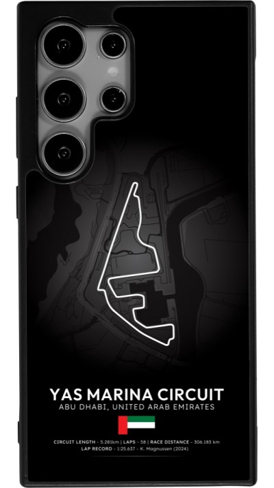 Samsung Galaxy S25 Ultra Case Hülle - Silikon schwarz F1 Track 2025 Abu Dhabi