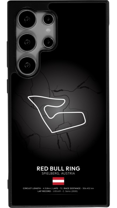 Samsung Galaxy S25 Ultra Case Hülle - Silikon schwarz F1 Track 2025 Austria