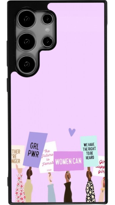 Samsung Galaxy S25 Ultra Case Hülle - Silikon schwarz Womens day 2026 9