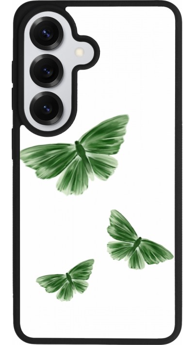 Coque Samsung Galaxy S26 - Silicone rigide noir Butterflies Spring 2026