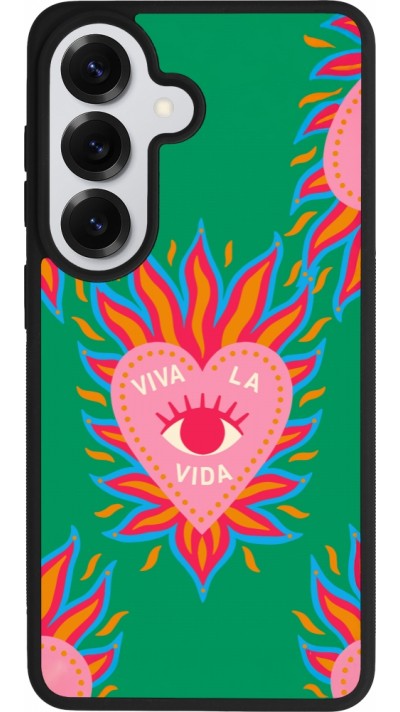 Samsung Galaxy S26 Case Hülle - Silikon schwarz Viva la vida 2026