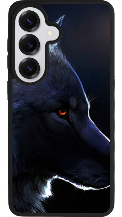 Samsung Galaxy S26 Case Hülle - Silikon schwarz Wolf Shape