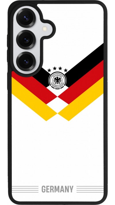 Coque Samsung Galaxy S26+ - Silicone rigide noir Maillot de football Allemagne 2026 personnalisable