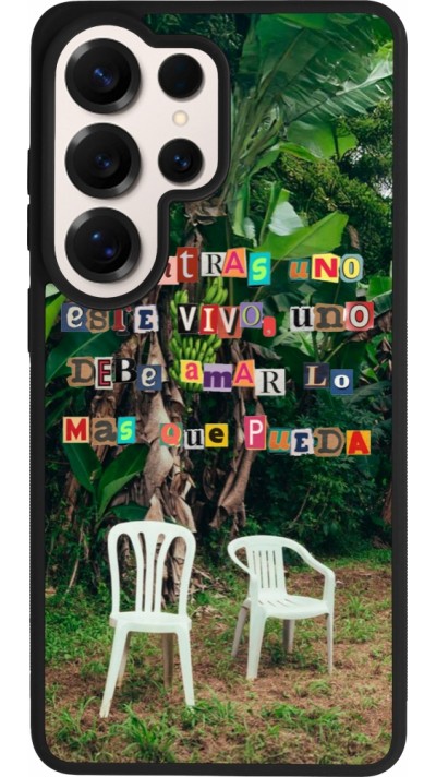 Samsung Galaxy S26 Ultra Case Hülle - Silikon schwarz Chairs DTMF