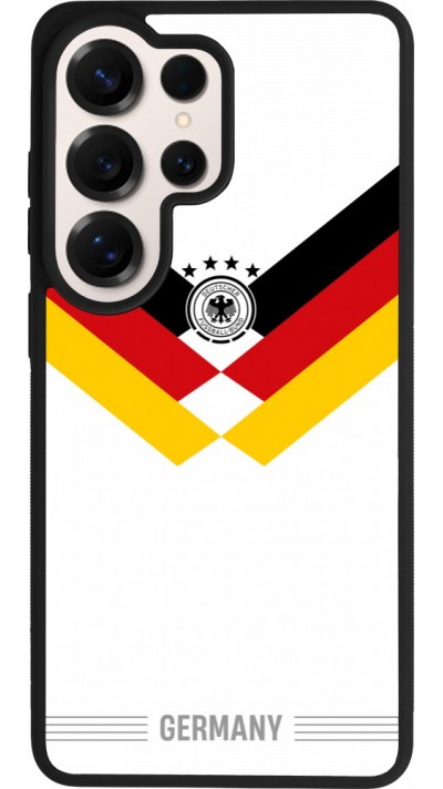 Coque Samsung Galaxy S26 Ultra - Silicone rigide noir Maillot de football Allemagne 2026 personnalisable