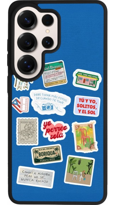 Samsung Galaxy S26 Ultra Case Hülle - Silikon schwarz Seals of the Dominican Republic DTMF