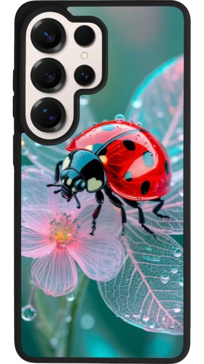 Samsung Galaxy S26 Ultra Case Hülle - Silikon schwarz Ladybird in bloom Spring 2026