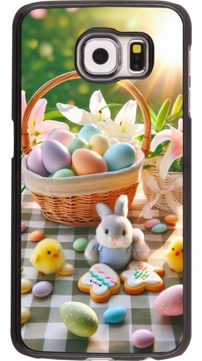 Coque Samsung Galaxy S6 - Easter 2025 Panier Pâques