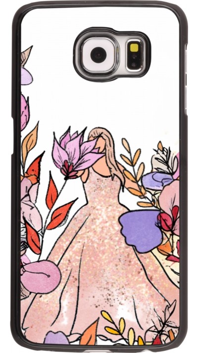 Coque Samsung Galaxy S6 - Taylor Swift Sketch - White