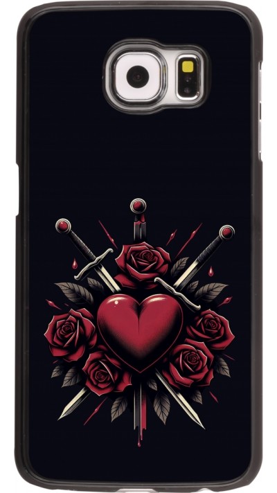 Coque Samsung Galaxy S6 - Valentine 2024 gothic love