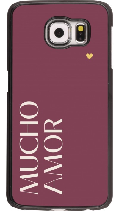 Coque Samsung Galaxy S6 - Valentine 2024 mucho amor rosado