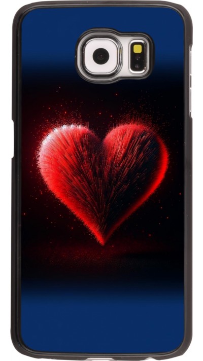 Coque Samsung Galaxy S6 - Valentine 2025 coeur rouge