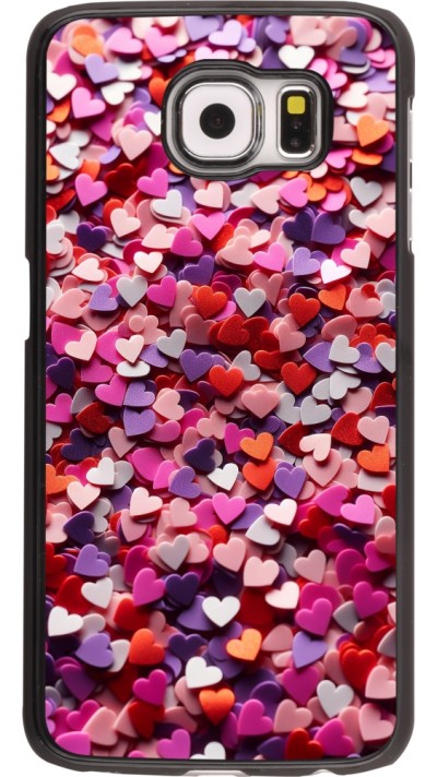 Coque Samsung Galaxy S6 - Valentine 2025 Confetti