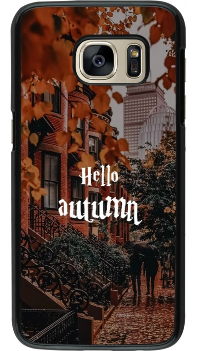 Samsung Galaxy S7 Case Hülle - Autumn 25 Hello autumn