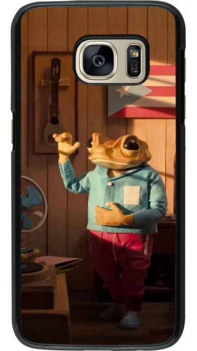 Samsung Galaxy S7 Case Hülle - Dancing frog DTMF