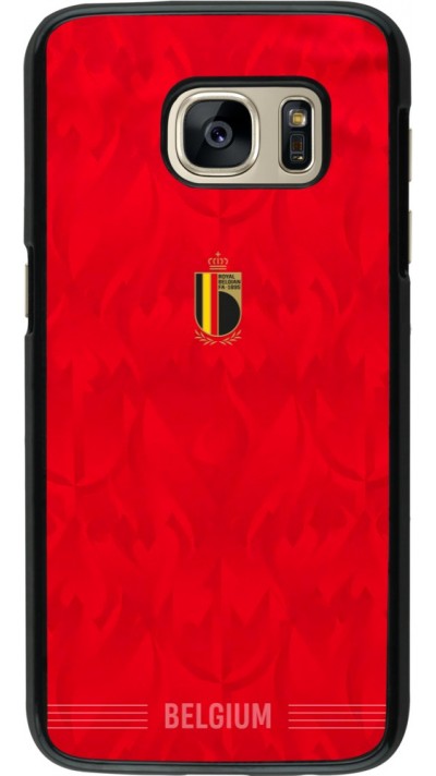 Samsung Galaxy S7 Case Hülle - Belgien 2026 personalisierbares Fussballtrikot