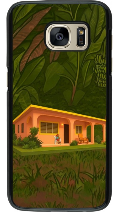 Samsung Galaxy S7 Case Hülle - Benitos house DTMF